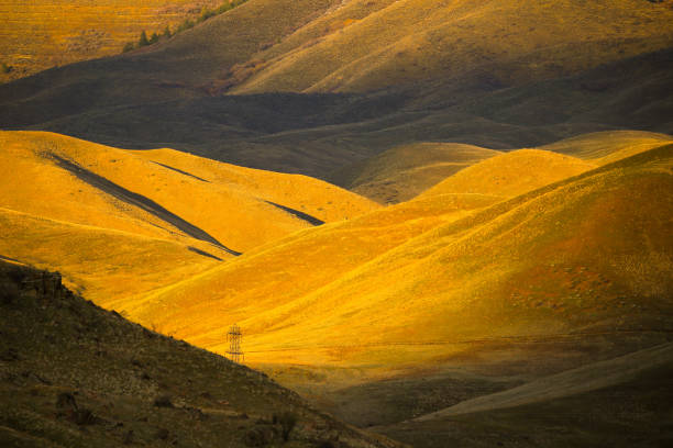 Autumn in the foothills above downtown Boise, Idaho
