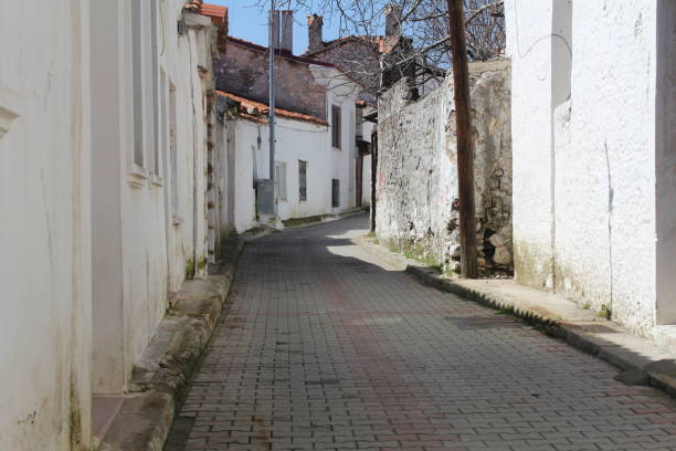 istock Old city apartments area in mugla 1368050183