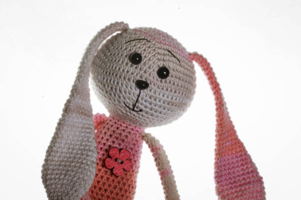 istock hand-knitted toy pink and white bunny 1368053067