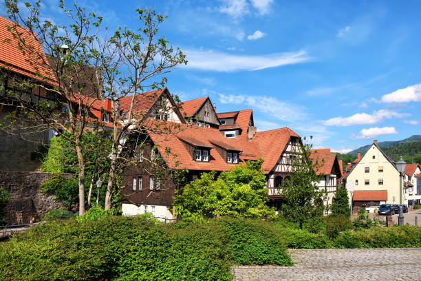 istock Cityscape of Gernsbach, Black Forest, Germany 1368054361