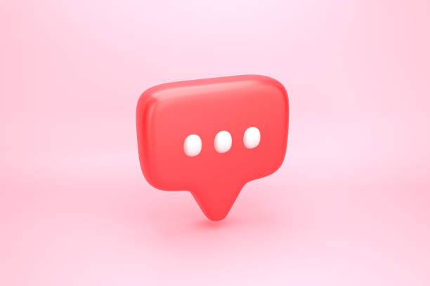 istock Ellipsis social media notification bubble speech bubble icon 1368057233