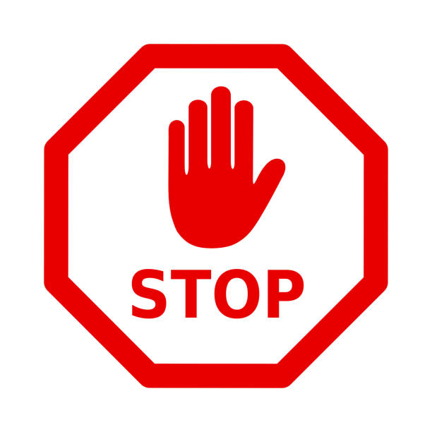 stop sign stop sign stop sign illustrations stock illustrations