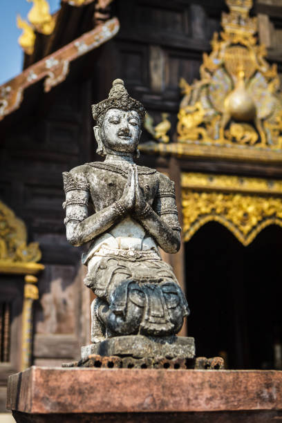 istock Buddha statue, most recognizable religious symbol of buddhism 1368086582