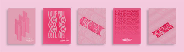 typographic valentine's day pack (5) - alejandro meerapfel 幅插畫檔、美工圖案、卡通及圖標