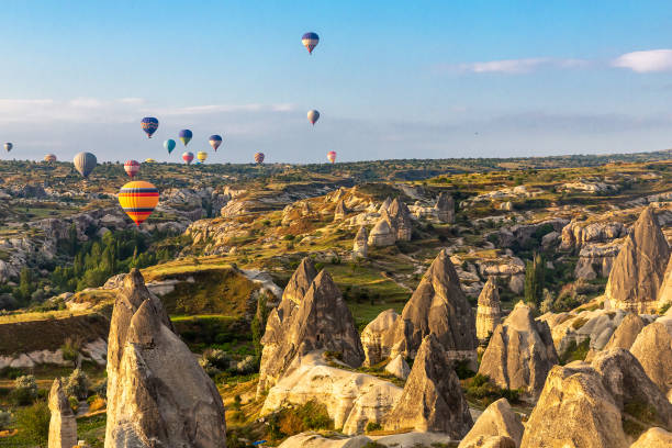 istock Hot Air Balloons at Cappadocia 1368093529