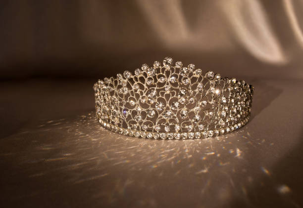 istock Royal diadem, princess crown. Luxury treasure 1368099342