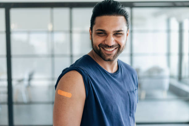 istock Vaccinated with Covid-19 vaccine 1368099671