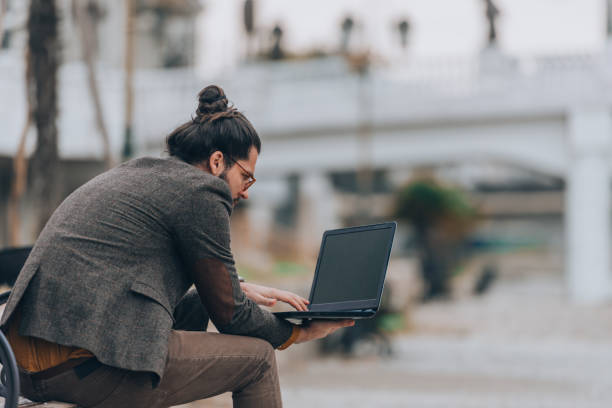 istock Stylish handsome businessman 1368104262
