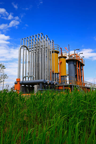 istock Pipeline valves and industrial equipment 1368110040