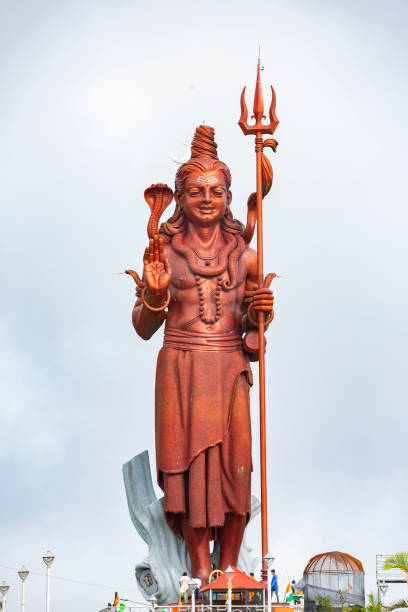 istock Statue of God Shiva 1368122962