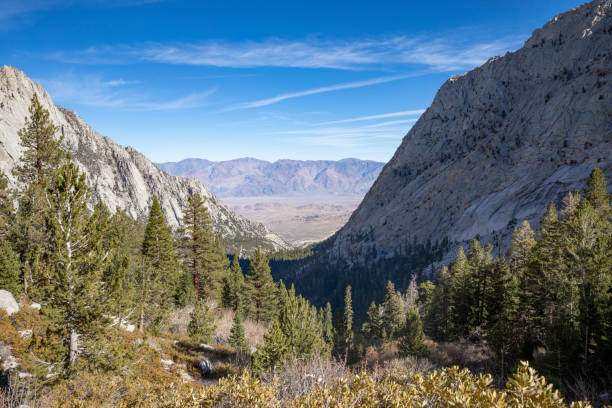 istock Mt. Whitney hiking path and mountain view 1368137238