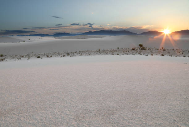 Sand Dune Sunset at White Sands National ParkNew Mexico