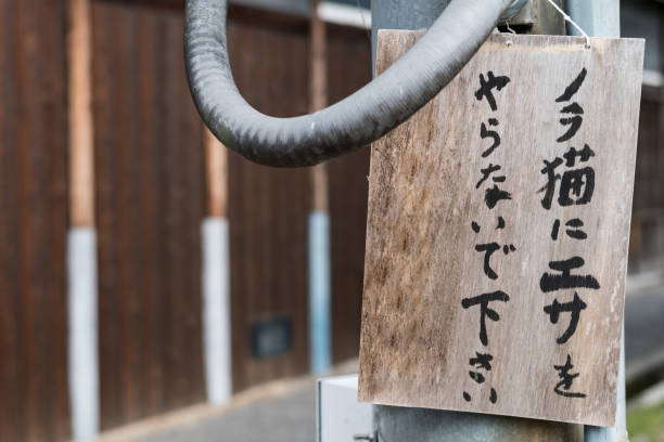 istock Image of Japanese signboard 
