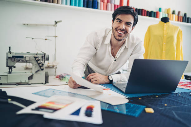 istock Owner of a fashion studio 1368148569
