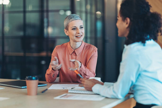 istock Searching business opportunities together 1368148575