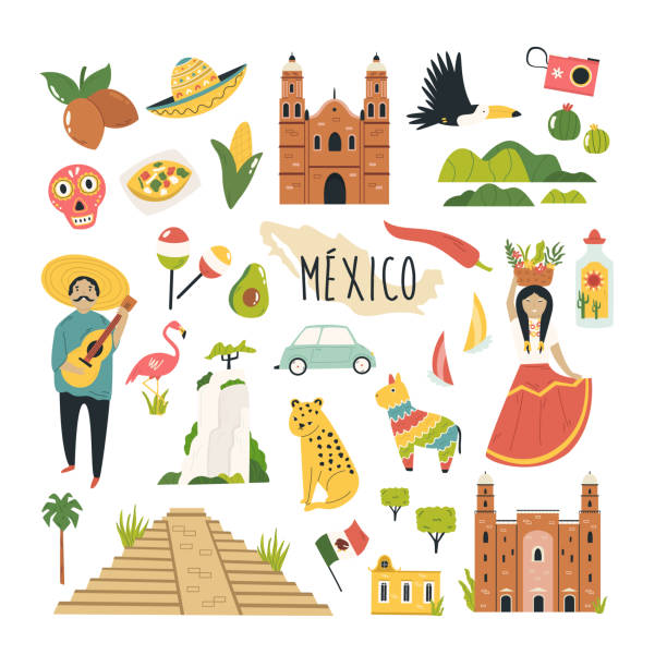 30+ Oaxaca Art Stock Illustrations, Royalty-Free Vector Graphics