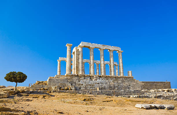 istock Poseidon Temple at Cape Sounion near Athens, Greece 136815603