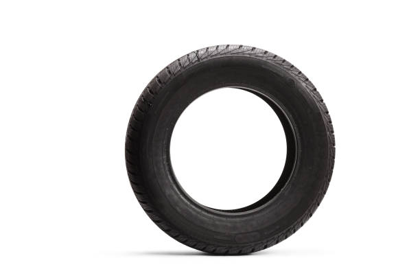 istock Studio shot of a vehicle tire 1368158421