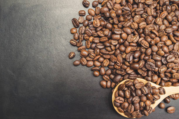 istock Brown roasted whole coffee bean background 1368162031
