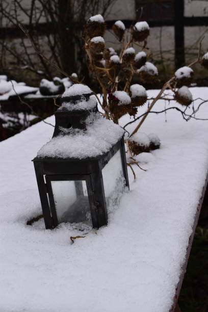 istock A winter lantern - christmas decoration. 1368162117