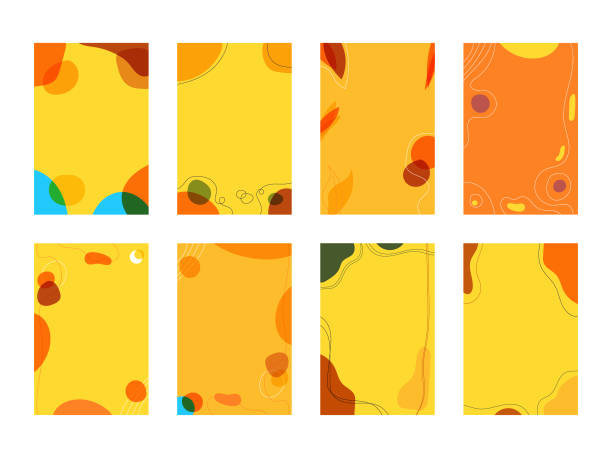 背景コレクション夏色 - spring nature freshness multi colored点のイラスト素材／クリップアート素材／マンガ素材／アイコン素材