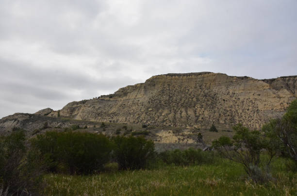 istock Rolling Hills in a Canyon in North Dakota 1368177745