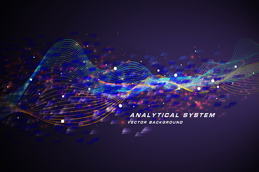 Analytical system background. Artificial intelligence analysis and management of business data