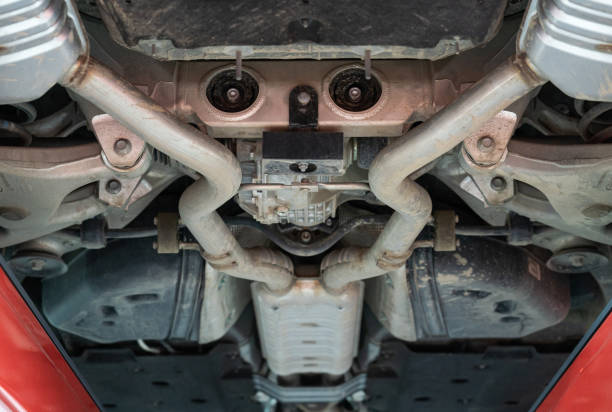 Bottom view of a car