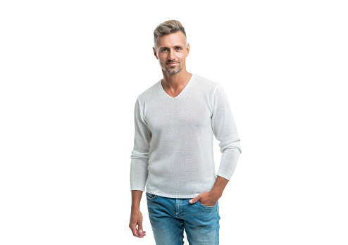 male fashion model in casual style clothes, fashion.