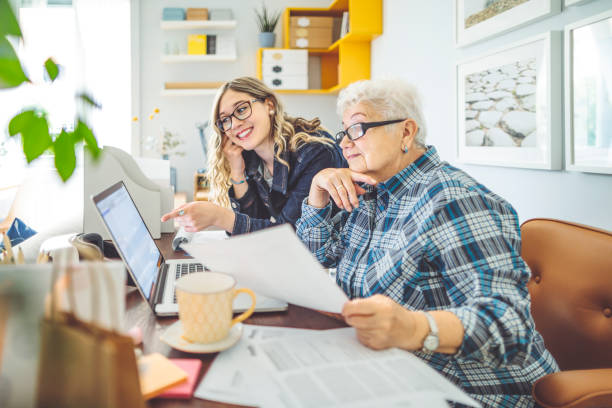 istock Grandmother spending time with her granddaughter 1368189918