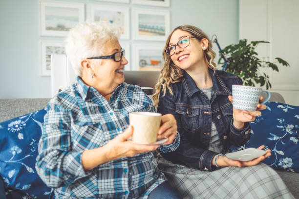 istock Grandmother spending time with her granddaughter 1368189996