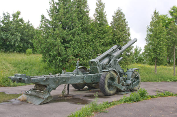 istock An old cannon against the backdrop of summer 1368196278