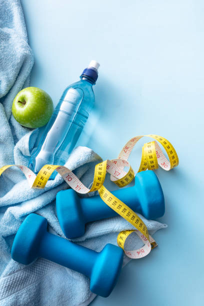 istock Health: Healthy Lifestyle Border Still Life 1368197725