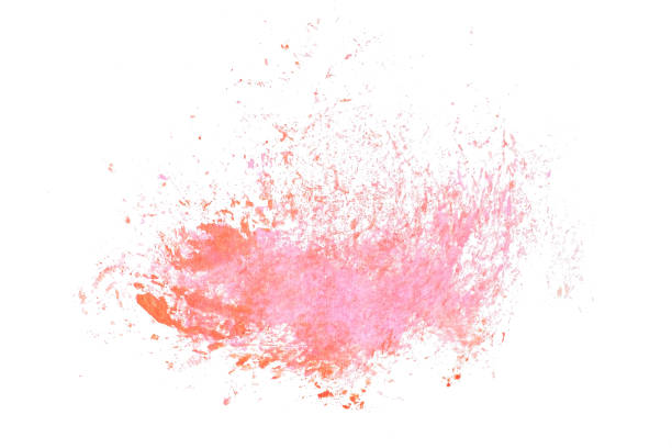 istock abstract acrylic watercolor paint brush stroke texture isolated on white background for logo and banner. design, creative, and illustration. 1368204055