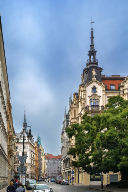 istock Street in Prague, Czech republic 1368205993