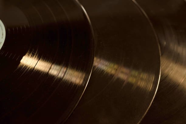 istock Vinyl records close-up on a dark background 1368206789