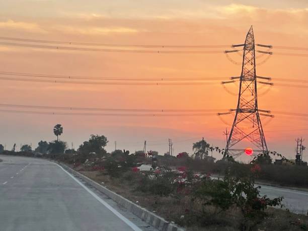 istock Sunset Of National Highway 1368208441