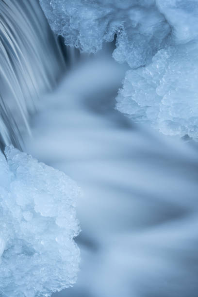 istock Winter Comstock Creek Cascade Framed by Blue Ice 1368211776
