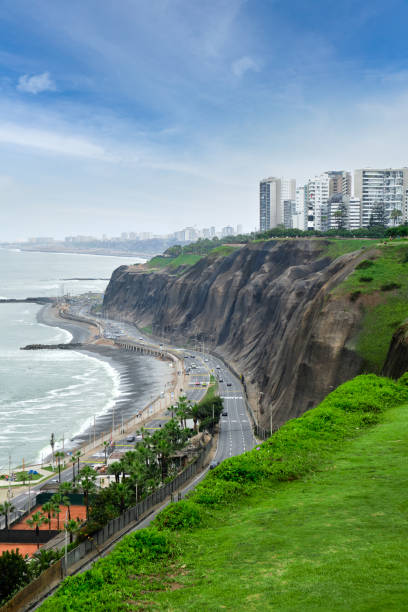 istock Embankment in Lima, Peru. Urban landscape. 1368222057