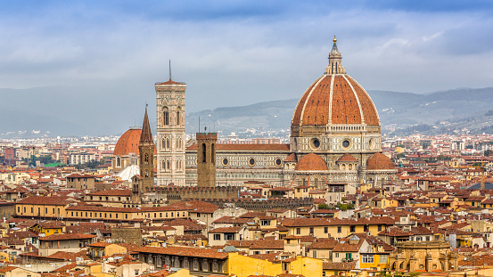 City of Florence , Duomo, Italy, orange,