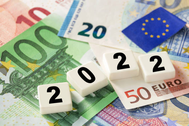 istock Euro banknotes and EU flag 2022  Finances 1368227946