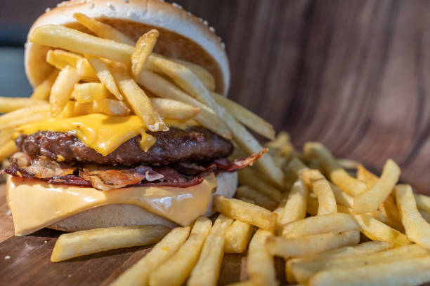 istock cheeseburger with french fries 1368229771