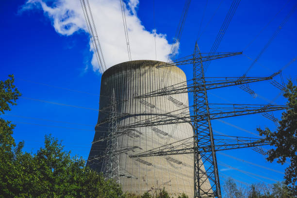 istock A cooling tower from a nuclear power plant. 1368232447