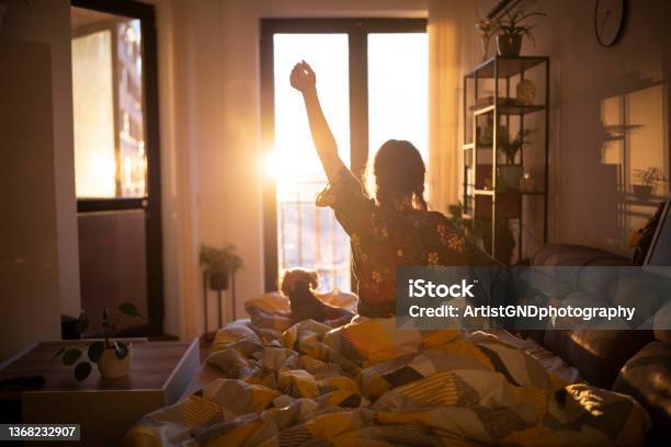 Waking Up With The Sun Stock Photo - Download Image Now - Waking up, Morning, Sunrise - Dawn