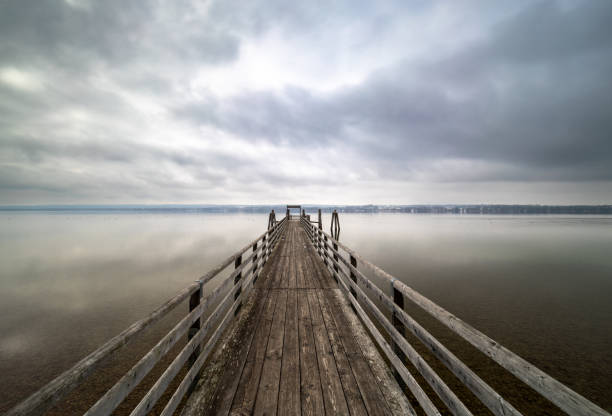 istock Cloudy  afternoon at Lake Ammersee 1368234716