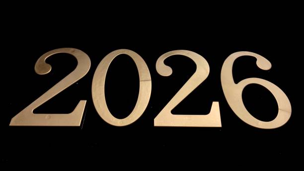 istock Gold numbers on a black background 1368235858