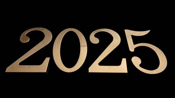 istock Gold numbers on a black background 1368235859