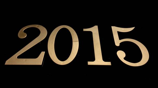 istock Gold numbers on a black background 1368235903