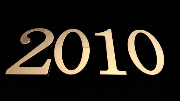istock Gold numbers on a black background 1368235911
