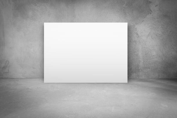 istock Room interior without decoration in gray colors 1368236316